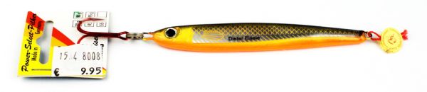 Dieter Eisele Pilker:Power Select, Schwarz/Orange 80Gr.